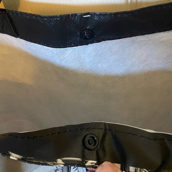 HTF Lululemon LARGE Reusable Bicycle Yoga Logo Shopping Tote Bag - Picture 7 of 10